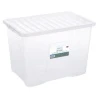 B&M Extra Large Storage Box With Lid 1 B&M Extra Large Storage Box With Lid -Home Furnishings Store 258018 80l sttorage box with lid