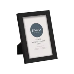 Simply Everyday 4 X 6" Block Frames 3pk - Black 6 Simply Everyday 4 X 6" Block Frames 3pk - Black -Home Furnishings Store 278309 3pk simply everyday block frames 4x6 black 3