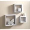 Lokken 3 Cube Shelves - White -Home Furnishings Store 294102 vermont cube shelves white1
