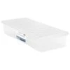 B&M Underbed Storage Box With Lid 55L - Clear -Home Furnishings Store 307321 55l under bed storage box with lid 2