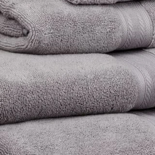 B&M Signature Zero Twist Bath Towel - Grey 6 B&M Signature Zero Twist Bath Towel - Grey - Image 4