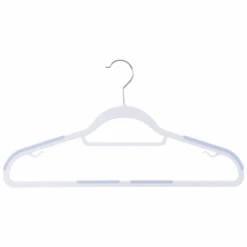 B&M Addis Non-Slip Hangers 6pk - Multi Colour -Home Furnishings Store 333092 addis 6pk non slip hangers colour 5
