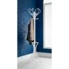 Spaceways Padstow Metal Coat Stand - White -Home Furnishings Store 341201 padstow metal coatstand white