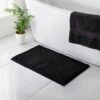 B&M Signature Microfibre Noodle Bath Mat - Black 2 B&M Signature Microfibre Noodle Bath Mat - Black -Home Furnishings Store 345476 signature bath mat black