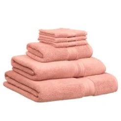 B&M Signature Zero Twist Bath Towel - Blush -Home Furnishings Store 345690 345695 345696 345697 signature zt blush