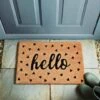 B&M Printed Coir Doormat - Hello -Home Furnishings Store 347685 hello coir doormat