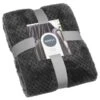 Simply Everyday Waffle Throw - Charcoal -Home Furnishings Store 348798 simply waffle throw charcoal 4