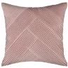 B&M Pleated Velvet Cushion - Blush 2 B&M Pleated Velvet Cushion - Blush -Home Furnishings Store 349589 pleated velvet cushion blush
