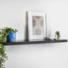 Lokken Floating Shelf 100cm - Black 1 Lokken Floating Shelf 100cm - Black -Home Furnishings Store 356243 lokken black floating shelf 100cm
