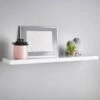 Lokken Floating Shelf 100cm - White -Home Furnishings Store 356243 lokken white floating shelf 100cm