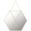 B&M Hanging Hexagon Mirror -Home Furnishings Store 358084 hexagon mirror