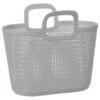 B&M Knit Handy Storage Basket - Light Grey -Home Furnishings Store 358289 knit handy basket light grey