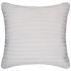 B&M Arctic Sable Faux Fur Cushion 48 X 48cm - Cream -Home Furnishings Store 360683 arctic cushion cream