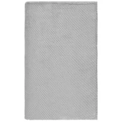 Simply Everyday Waffle Throw - Silver -Home Furnishings Store 360835 simply waffle throw grey 4