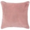 Aspen Faux Fur Cushion - Blush -Home Furnishings Store 360858 aspen faux fur cushion blush