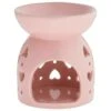 B&M Heart Oil Burner - Blush -Home Furnishings Store 360980 blush heart oil burner