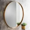 B&M Large Gold Mirror 80cm 1 B&M Large Gold Mirror 80cm -Home Furnishings Store 362597 large gold mirror