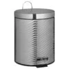 B&M Boutique Bathroom Pedal Bin - Chrome 2 B&M Boutique Bathroom Pedal Bin - Chrome -Home Furnishings Store 362859 boutique chrome bin