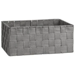 B&M Woven Storage Baskets 3pk - Silver -Home Furnishings Store 365979 3pk woven baskets silver 2