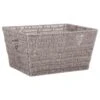 B&M Vannes Heart Cut Out Wicker Basket - Grey 2 B&M Vannes Heart Cut Out Wicker Basket - Grey -Home Furnishings Store 366019 heart cut out wicker basket grey