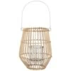 B&M Scandi Shore Rattan Style Lantern -Home Furnishings Store 368089 rattan lantern 2