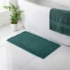 B&M Signature Microfibre Noodle Bath Mat - Green -Home Furnishings Store 368525 signature bath mat dark green