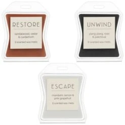 B&M Spa Wax Melts 9pk - Restore 5 B&M Spa Wax Melts 9pk - Restore -Home Furnishings Store 368687 368689 368695 spa wax melts group
