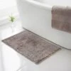 B&M Velvet Bath Mat 50 X 80cm - Nude -Home Furnishings Store 368864 velvet bath mat nude