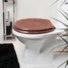 B&M Rose Gold Glitter Toilet Seat -Home Furnishings Store 368882 rose gold glitter toilet seat