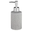 B&M Mosaic Soap Dispenser - Grey -Home Furnishings Store 368923 mosaic soap dispenser grey