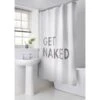 B&M Get Naked Shower Curtain -Home Furnishings Store 369036 get naked shower curtain