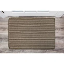 B&M Loop Washable Doormat 50 X 75cm - Natural Stripe 5 B&M Loop Washable Doormat 50 X 75cm - Natural Stripe -Home Furnishings Store 370204 loop washable doormat 50x75cm natural stripe