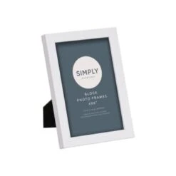 Simply Everyday 4 X 6" Block Frames 3pk - White -Home Furnishings Store 370283 3pk simply everyday block frames 4x6 white