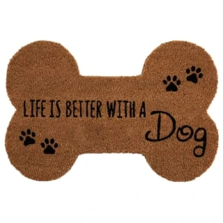 B&M Dog Bone Shaped Doormat 3 B&M Dog Bone Shaped Doormat