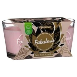 Fabulosa Candle Twin Pack 2pk - Opulence -Home Furnishings Store 372559 fabulosa twin candle pack rainbow opulence