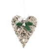 B&M Hanging Wicker Heart - White -Home Furnishings Store 372613 wicker heart white