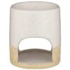 B&M Ceramic Oil Burner - Cream -Home Furnishings Store 372632 cream ceramic oil burner