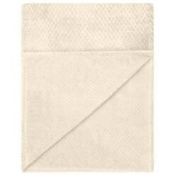 Waffle Faux Fur Throw - Cream 9 Waffle Faux Fur Throw - Cream -Home Furnishings Store 372948 waffle faux fur throw cream 2