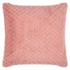 Waffle Faux Fur Cushion - Blush 2 Waffle Faux Fur Cushion - Blush -Home Furnishings Store 373028 waffle faux fur cushion blush