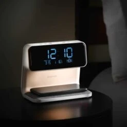 Goodmans Wireless Charging Alarm Clock 7 Goodmans Wireless Charging Alarm Clock -Home Furnishings Store 373397 goodmans alarm clock with wireless charging and nightlight 2