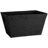 B&M Diamond Storage Basket - Black -Home Furnishings Store 374353 diamond storage basket black