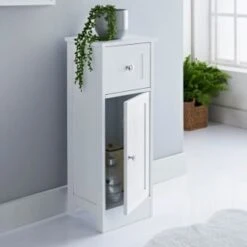 Maine 1 Drawer Unit - White