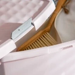 B&M Waffle Clip Box 25.5L - Blush -Home Furnishings Store 375471 blush 25 5l waffle clip box 4