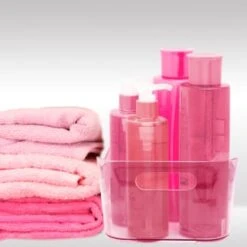 B&M Small Clear Storage Tub -Home Furnishings Store 376039 376040 clear storage tub 3