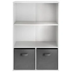 Lokken Bookcase - White -Home Furnishings Store 376507 lokken white bookshelf 2