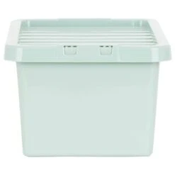 B&M Storage Box With Lid 11L - Sage -Home Furnishings Store 377036 11l storage box sage 2