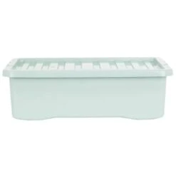 B&M Under Bed Storage Box 32L - Sage 9 B&M Under Bed Storage Box 32L - Sage -Home Furnishings Store 377040 under bed storage box 32l sage