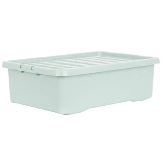B&M Under Bed Storage Box 32L - Sage 3 B&M Under Bed Storage Box 32L - Sage