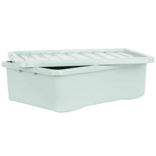 B&M Under Bed Storage Box 32L - Sage 4 B&M Under Bed Storage Box 32L - Sage - Image 2