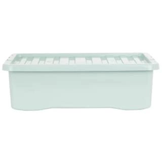 B&M Under Bed Storage Box 32L - Sage 5 B&M Under Bed Storage Box 32L - Sage - Image 3